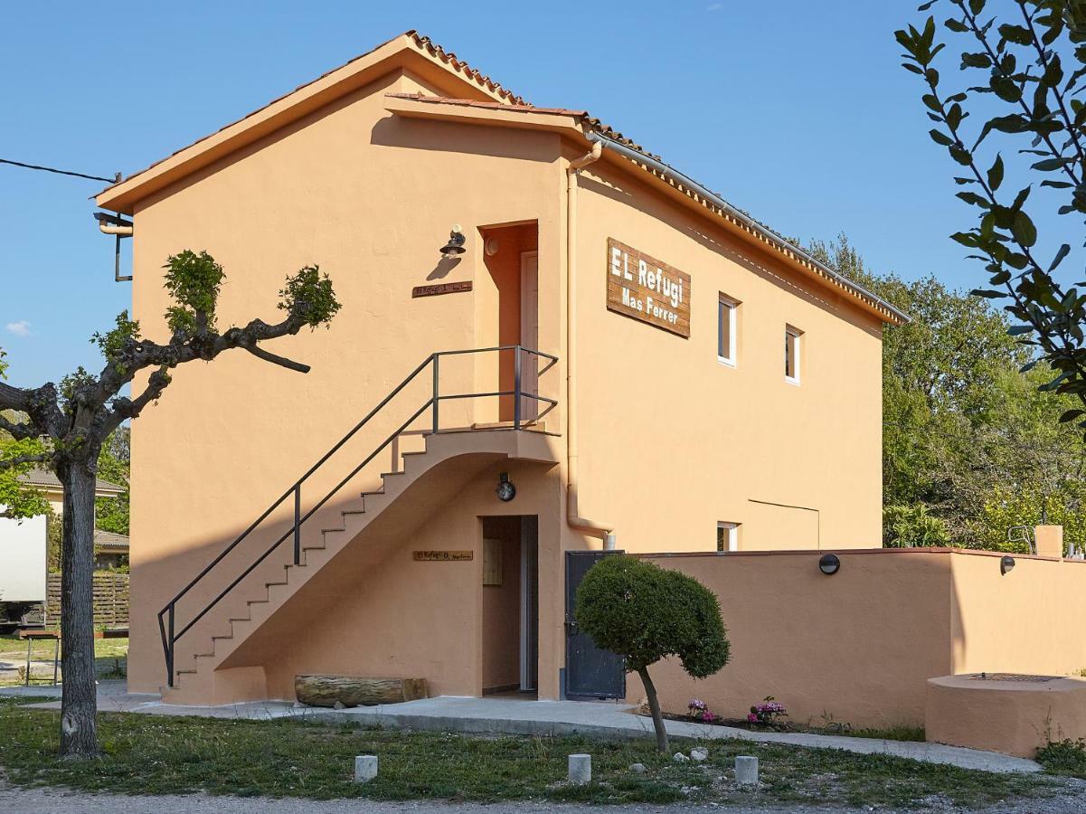 Hostal Mas Ferrer Cornellá de Terri Exterior foto